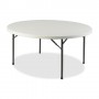 Lorell Table Banquet 500 lb Capacity 71" x 71" x 29-1/4" Platinum LLR60325