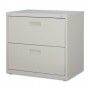Lorell Lateral File 2-Drawer 30" x 18-5/8" x 28-1/8" Putty LLR60556