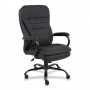 Lorell Executive Chair Double Cushion 33-1/2" x 31" x 45-1/2" Black LLR62624