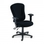 Lorell Managerial Task Chair 26-3/4" x 26" x 48-1/4"-51" Black LLR66153