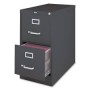 Lorell LLR66911 2-Dr Vertical Cabinet in Charcoal