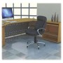 Lorell LLR69707 Rectangular Hard Floor No-lip Chairmat in Clear