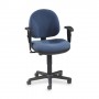 Lorell Adjustable Task Chair 24" x 24" x 33"-38" Blue LLR80006