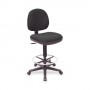 Lorell Adjustable Multi Task Stool 24" x 24" x 40-1/2" x 50-1/2" Black LLR80008