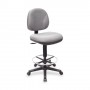 Lorell Adjustable Multi Task Stool 24" x 24" x 40-1/2" x 50-1/2" Gray LLR80009