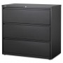 Lorell LLR88031 Fortress Steel Lateral File in Black
