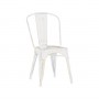 Design Lab MN LS-9000-GUNW Dreux Clear Gunmetal Elm Wood Seat Stackable Steel Side Chair (Set of 4)
