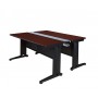 Regency MFB7258MH Fusion 72" x 58" Benching Station in Mahogany