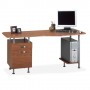 Mayline Desk Workstation Box/File 63" x 28-3/4" x 29" Medium Cherry MLN905MEC