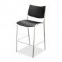Mayline MLNESS2B Escalate Series Seating Stackable Stools in Black