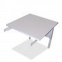 Mayline Corner Table 30" x 30" x 29-36" Pebble Gray MLNTB30PG