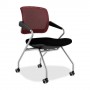 Mayline Mid-Back Chair 21-1/2" x 24-1/2" x 36-1/2" Red Mesh MLNTSM2BR