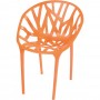Mod Made MM-PC-069-Orange Branch Chair 2-Pack