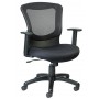 Eurotech Maze Mesh Back Swivel Chair Black Fabric MT3000
