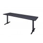 Regency MTRCT8424GY Cain 84" x 24" Training Table in Grey