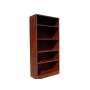 Boss Bookcase, 31W X14D X 65.5H Mahogany N158-M