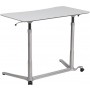 Flash Furniture NAN-IP-6-1-GG Sit-Down Stand-Up Desk in Gray