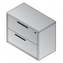 Office Star NAP-12-CHY Napa 2 Drawer Lateral File in Cherry
