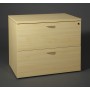 Office Star NAP-12-MPL Napa 2 Drawer Lateral File in Maple