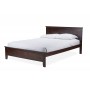 Wholesale Interiors SB337-Twin Bed-Cappuccino Spuma Contemporary Twin-Size Bed
