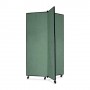 ScreenFlex Tower Display Mobile 3 Panel 36" x 36" x 69" Green SCXCDS603CN