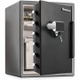 Sentry SENSFW205UPC Digital Alarm Water Fire-resistant Safe in Gunmetal Gray/Black