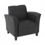 Office Star Furniture Eco Leather Club Chair Black/Cherry SL2271EC3
