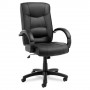 Alera ALESR41LS10B Strada High Back Leather Conference Chair