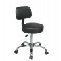 Office Star Work Smart Pneumatic Drafting Chair with Black Vinyl Stool and Back ST235V-3