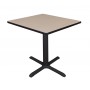 Regency TB3030BE Cain 30" Square Breakroom Table in Beige