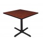 Regency TB4242CH Cain 42" Square Breakroom Table in Cherry