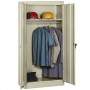 Tennsco Wardrobe Cabinets 36" x 18" x 72" Putty TNN7114PY