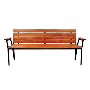 Benchmark Austin 4950 Outdoor Commercial Wood Bench