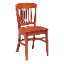 Jasper Brockton Contemporary Wood Guest Dining Chair