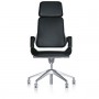 Kimball Silver Contemporary High Back Executive Office Chair