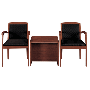 Cherryman Amber, Reception Lounge Lobby Chair with Table