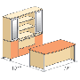 Layout #7, Space of 104”X72” C3PLAN54A United Concept 3,