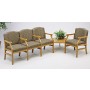Three Seater, With Center Arms or 3 Seat Sofa