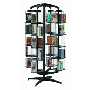 Gressco Library, 5 Tier Rotating Display,Rotor Island 4 Tower 5 Tier PB/VC