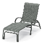 Telescope Casual Aruba  Chaise Lounge, Outdoor Sling Lay Flat Chaise Chair