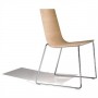 Andreu World Lineal, Wood Guest Visitor Side Chair