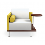 Jofco Collective Motion Tablet Lounge Conference Chair