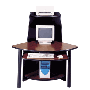 Corner Computer Workstation