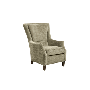 Harden Solid Wood Lounge Lobby Guest Chair