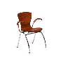 Kimball Bingo, Stack Guest Hospitality Chair with Arms