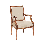 Cabot Wrenn Fowler, Armed Traditional Dining Side Chair