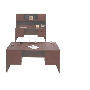 Double Pedestal Desk, Office Furniture,Box Box File, Locking Pedestal