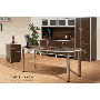 Modern Office Desk Workstation Suite / Storage. Complete Illustration - $1840.00! List $4140.