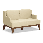 Kimball Pose Reception Lounge Lobby Loveseat, Two Seater