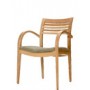 Valore Milano 3310AC, Armed Wood Guest Side Chair